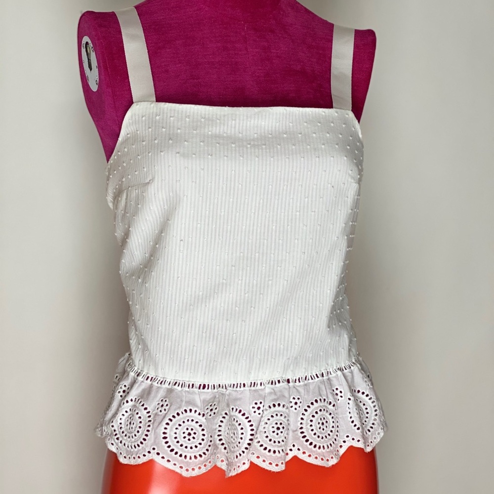 Eyelet-edges Cami Top